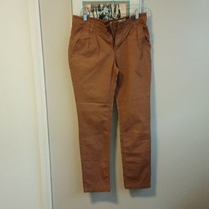 Brown cotton pants